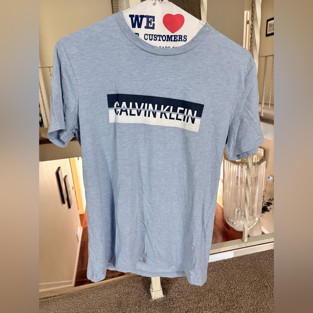 Calvin Klein Soft Blue Men's Shirt